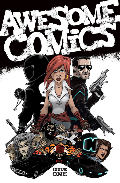 awesome comic issue one