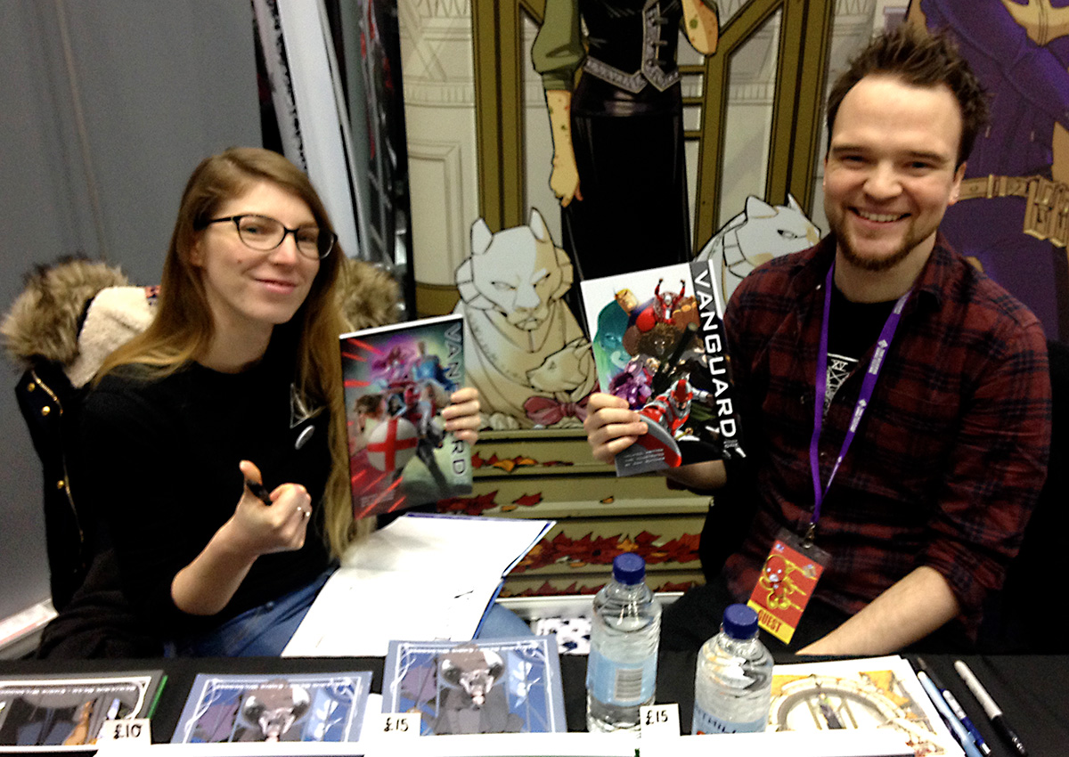 laura trinder chris wildgoose vanguard batgirl