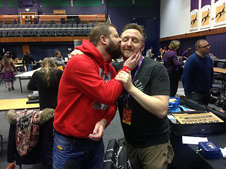 matt garvey vince hunt kiss